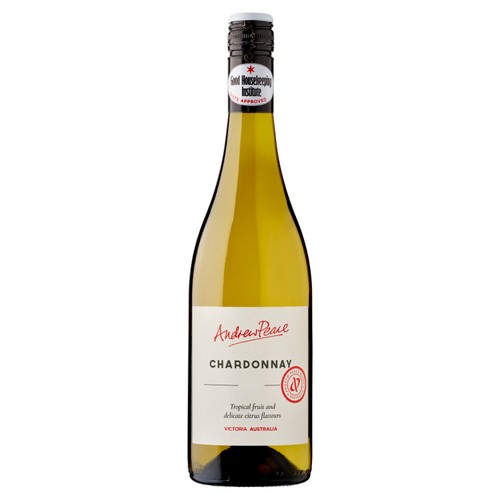 Andrew Peace white label chardonnay