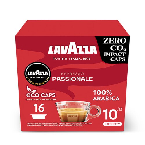 Lavazza A Modo Mio Passionale Coffee 16 Capsules Morrisons
