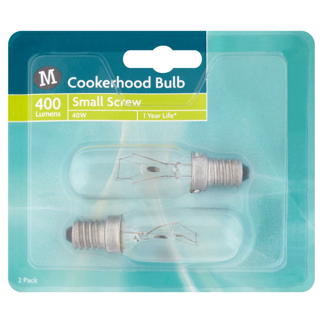 Morrisons Cookerhood E14 Bulb 40w 400 Lumens 2 Pack Morrisons Online