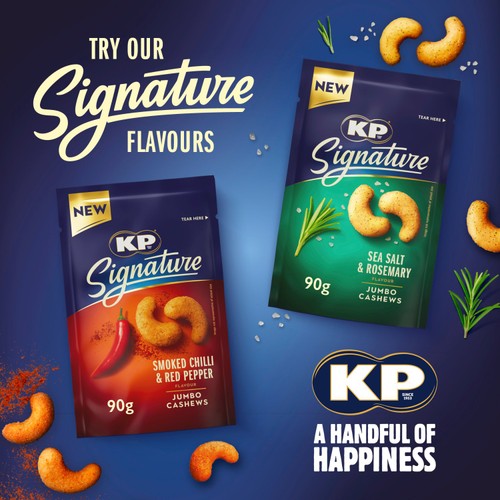 KP Signature Smoked Chilli And Red Pepper Cashews 
