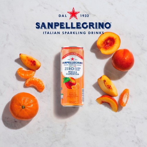 San Pellegrino Zero Peach & Clementine 6x330ml