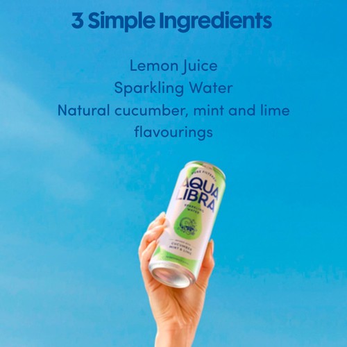 Aqua Libra Cucumber Mint And Lime 