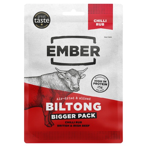 Ember Chilli Rub Biltong 