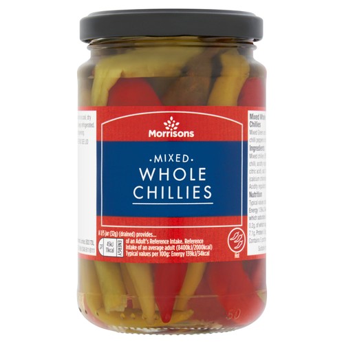 Morrisons Mixed Whole Chillies