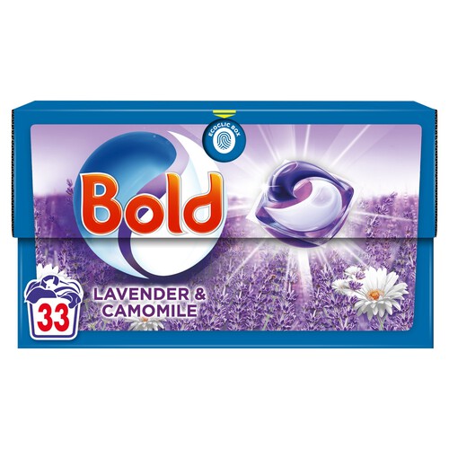 Bold All-In-1 Lavender & Camomile Washing Capsules