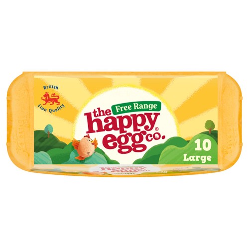 Happy Egg Company 10 Large Free Range Eggs