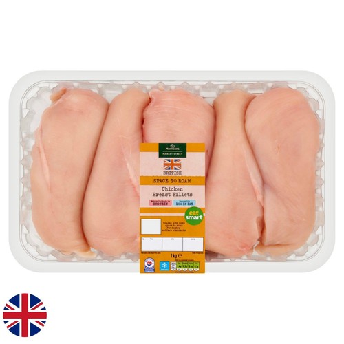 Morrisons british chicken breast fillets