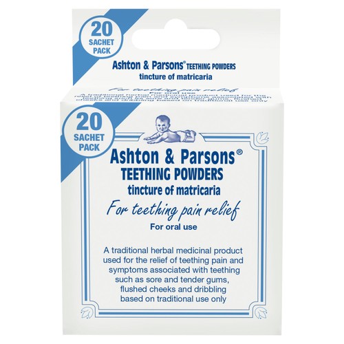 Ashton & Parsons Teething Powders For Teething Pain Relief 