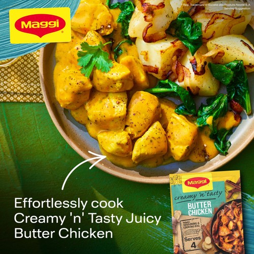Maggi  Juicy Creamy Butter Chicken Herb and Spice Seasoning Mix