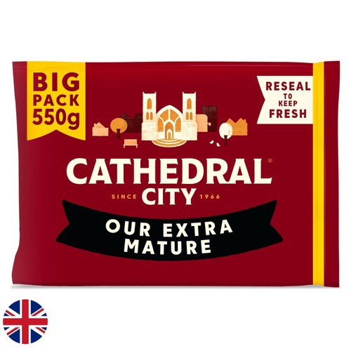 Cathedral City British Extra Mature Cheddar Cheese 550g