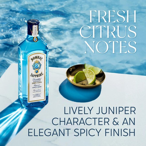 Bombay Sapphire London Dry Gin 1L