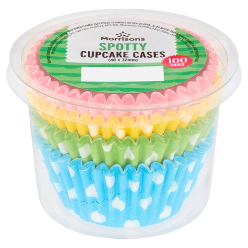 Morrisons Spotty Cup Cake Cases