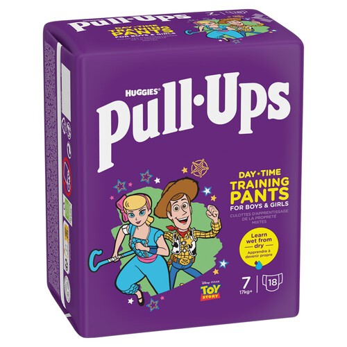 Huggies Pull-Ups Unisex Day Time Training Nappy Pants, Size 7