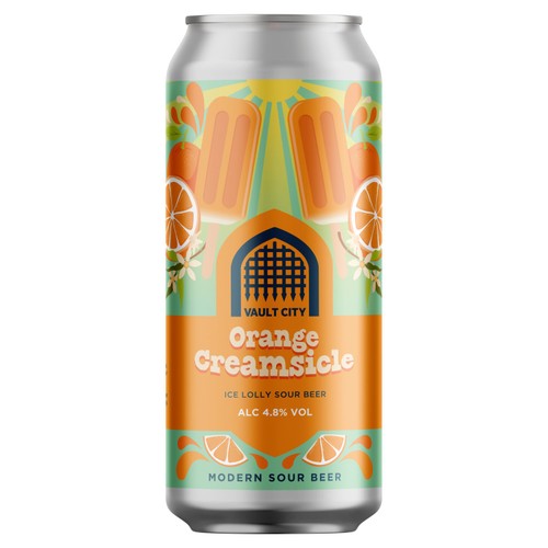 Vault City Orange Creamsicle 440Ml