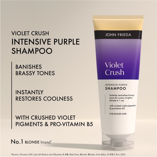 John Frieda Violet Crush Intense Purple Shampoo