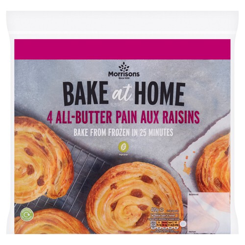 Morrisons Bake at Home Pain au Raisin 