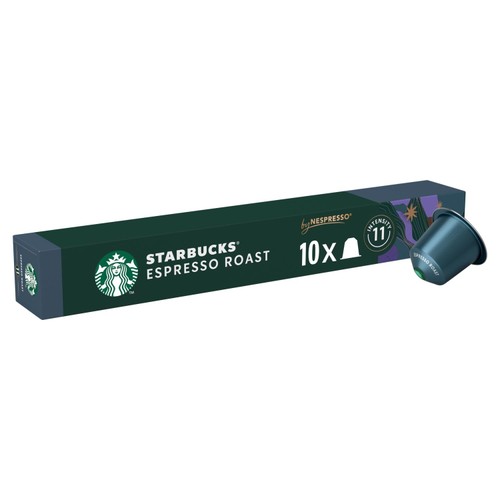 Starbucks by Nespresso Dark Espresso Roast Coffee Capsules x10