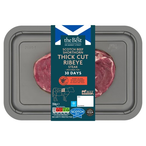 Morrisons The Best Scottish Thick Cut Ribeye Steak 350g