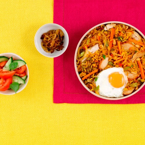 Tilda Pots Vegetable Long Grain Rice 2x125g