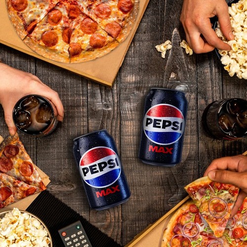 Pepsi Max No Sugar Cola Cans 24 x 330ml