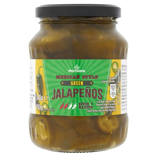 Morrisons Mexican Style Green Jalapenos