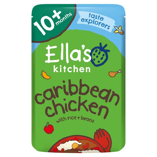 Ella's Kitchen Organic Caribbean Chicken Baby Food Pouch 10+ Months