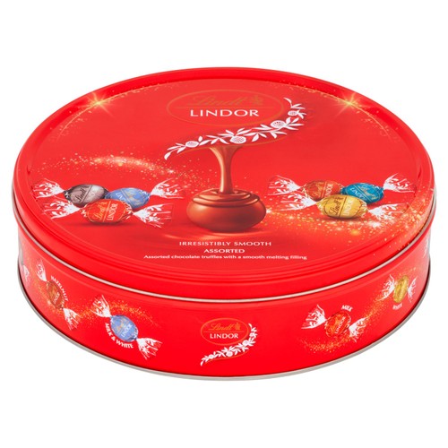 Lindt Lindor Assorted Tin 450g