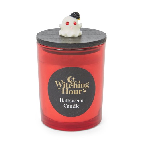 Morrisons Halloween Scented Candle With Topper Assorted