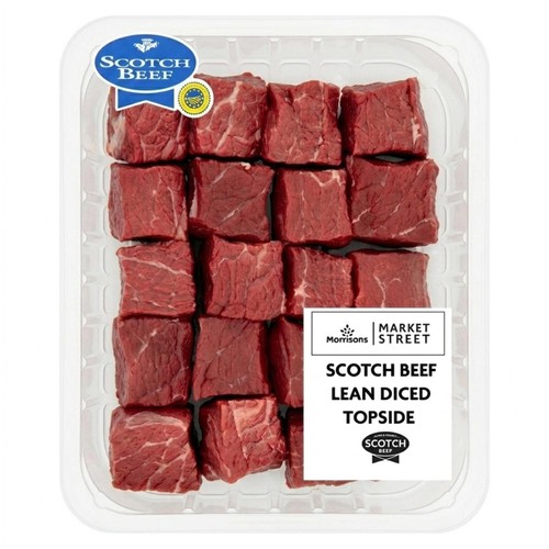 Morrisons scotch topside diced