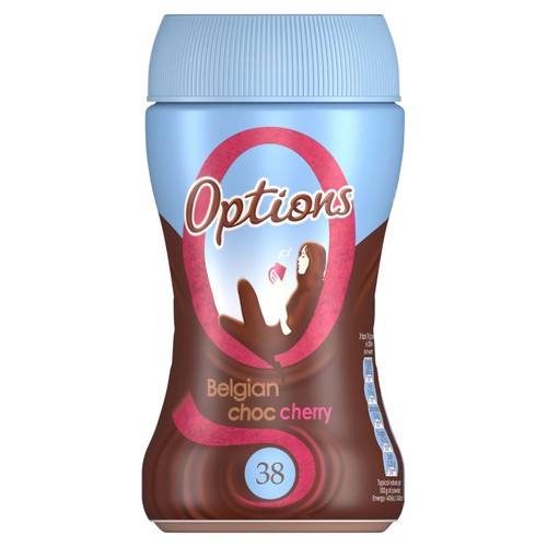 Options Choc Cherry Jar 220G