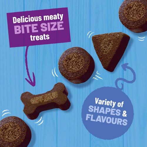 Bakers Allsorts Chicken, Beef And Lamb Dog Treats 