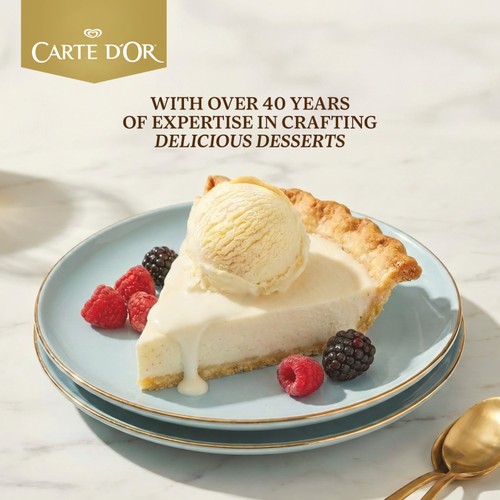 Carte D'or Madagascan Vanilla Ice Cream Tub 900ml