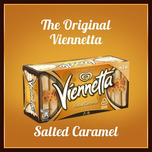 Viennetta Salted Caramel Ice Cream Dessert 