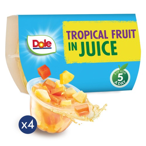 Dole Tropical Fruit in Juice Fruit Snacks