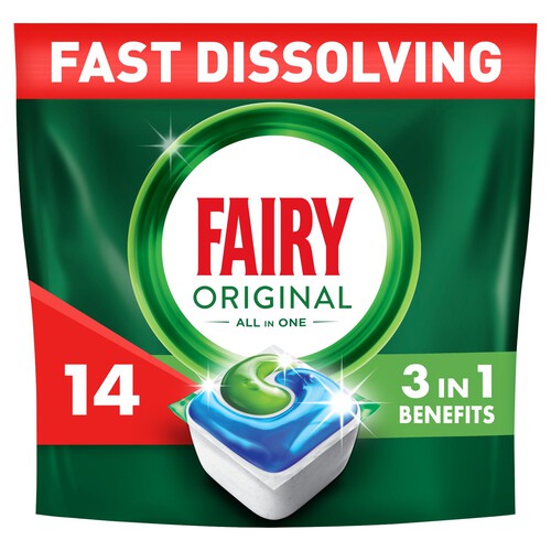 Fairy Original All In One Auto Dishwashing Tablet