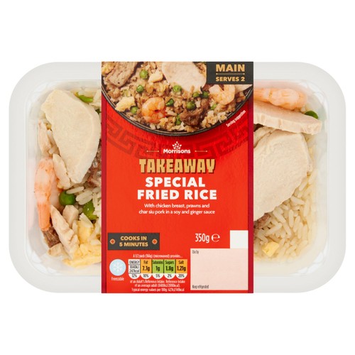 Morrisons Takeaway Special Fried Rice   350g