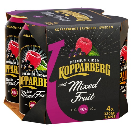 Kopparberg Mixed Fruits Cider Cans