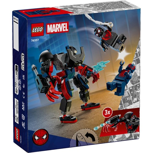 Lego Super Heroes Marvel Miles Morales Mech Vs. Spider-Man 2099 76337