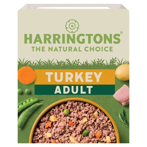 Harringtons Turkey with Potato & Vegetables Wet Dog Food Tray 