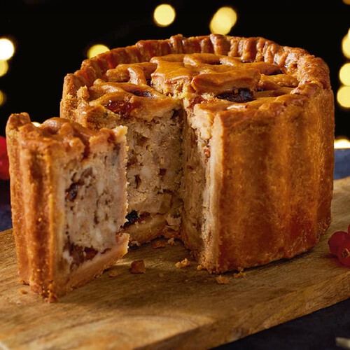 Morrisons The Best Cranberry Lattice Pork Pie 