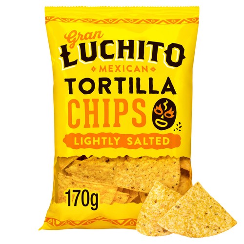 Gran Luchito Lightly Salted Tortilla Chips 170g