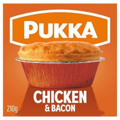 Pukka Chicken & Bacon Pie 