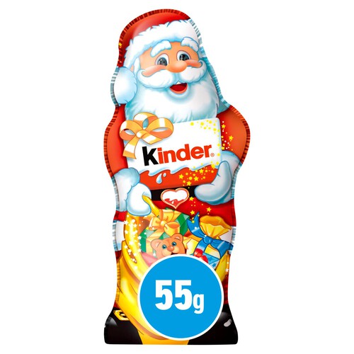 Kinder Milk Chocolate Santa Figure