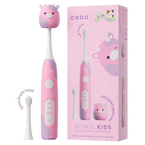 Ordo Sonic Kids Rechargeable Toothbrush Squishmallows Patty