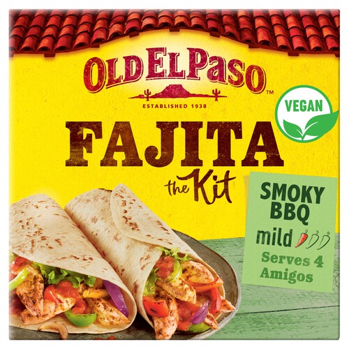 Old El Paso Original Smoky BBQ Sizzling Fajita Dinner Kit