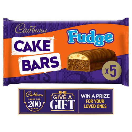 Cadbury Cake Bars Fudge