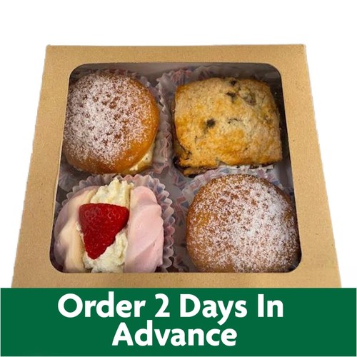 Cream Cake Selection (4 Pack)   FTO