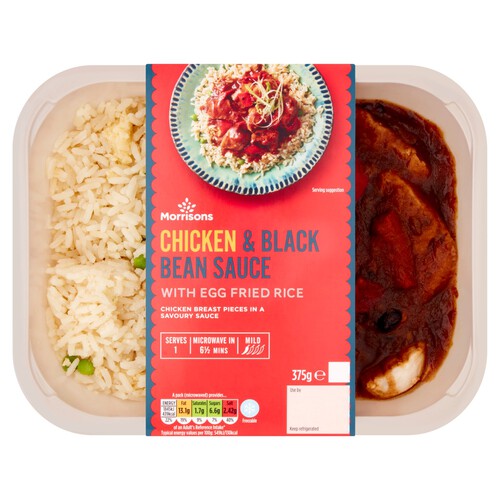 Morrisons Chicken Black Bean & Fried Rice