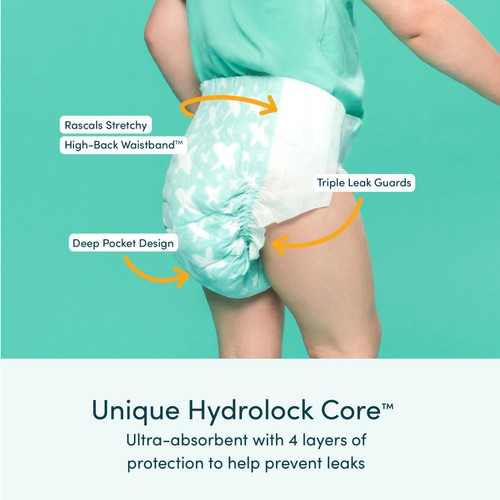 Rascals Premium Size 2 Nappies 