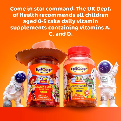Haliborange Disney Toy Story Omega 3 Orange 60s